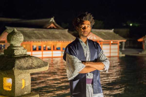 French Antonio visiting Hiroshima