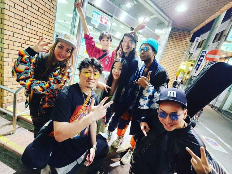 Elephant Beatz and French Antonio after Takatsuki Jazz Street