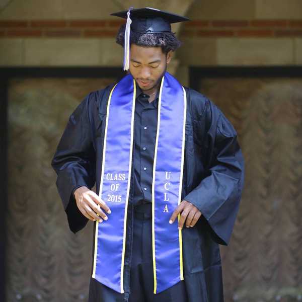 French Antonio graduation photo