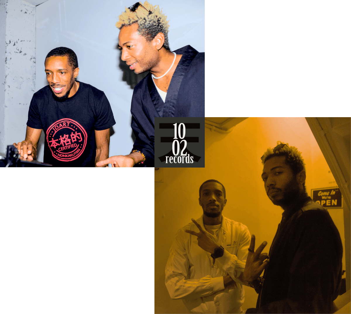 French Antonio and Diverse KCox with 1002 records logo